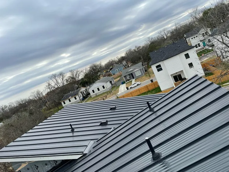 Standing seam metal roof panels with vents for Skylight Repair in Spring Valley Lake